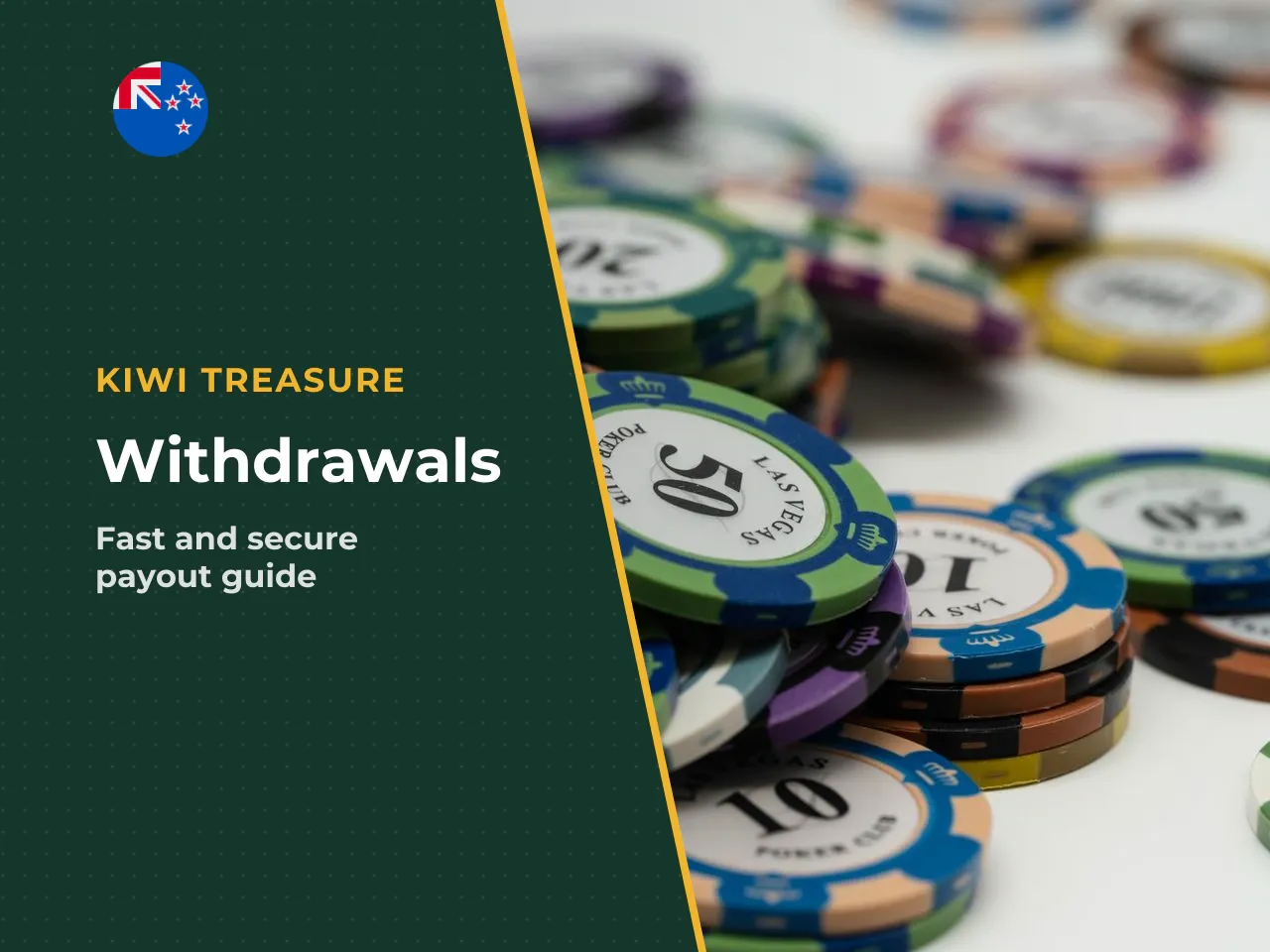 Kiwi Treasure Casino Withdrawal Time Methods