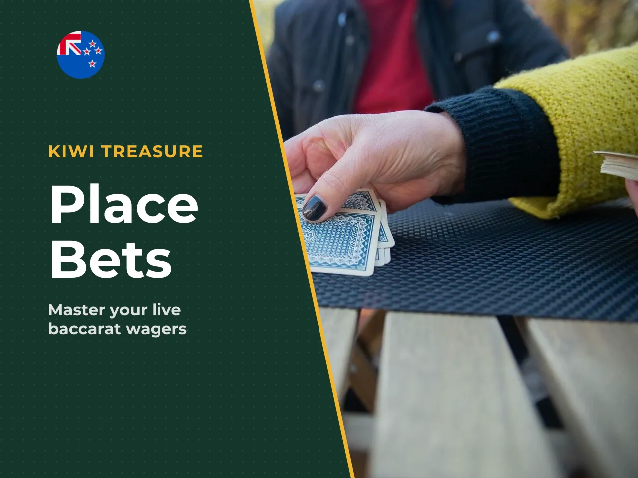 1. Select the baccarat table Choose