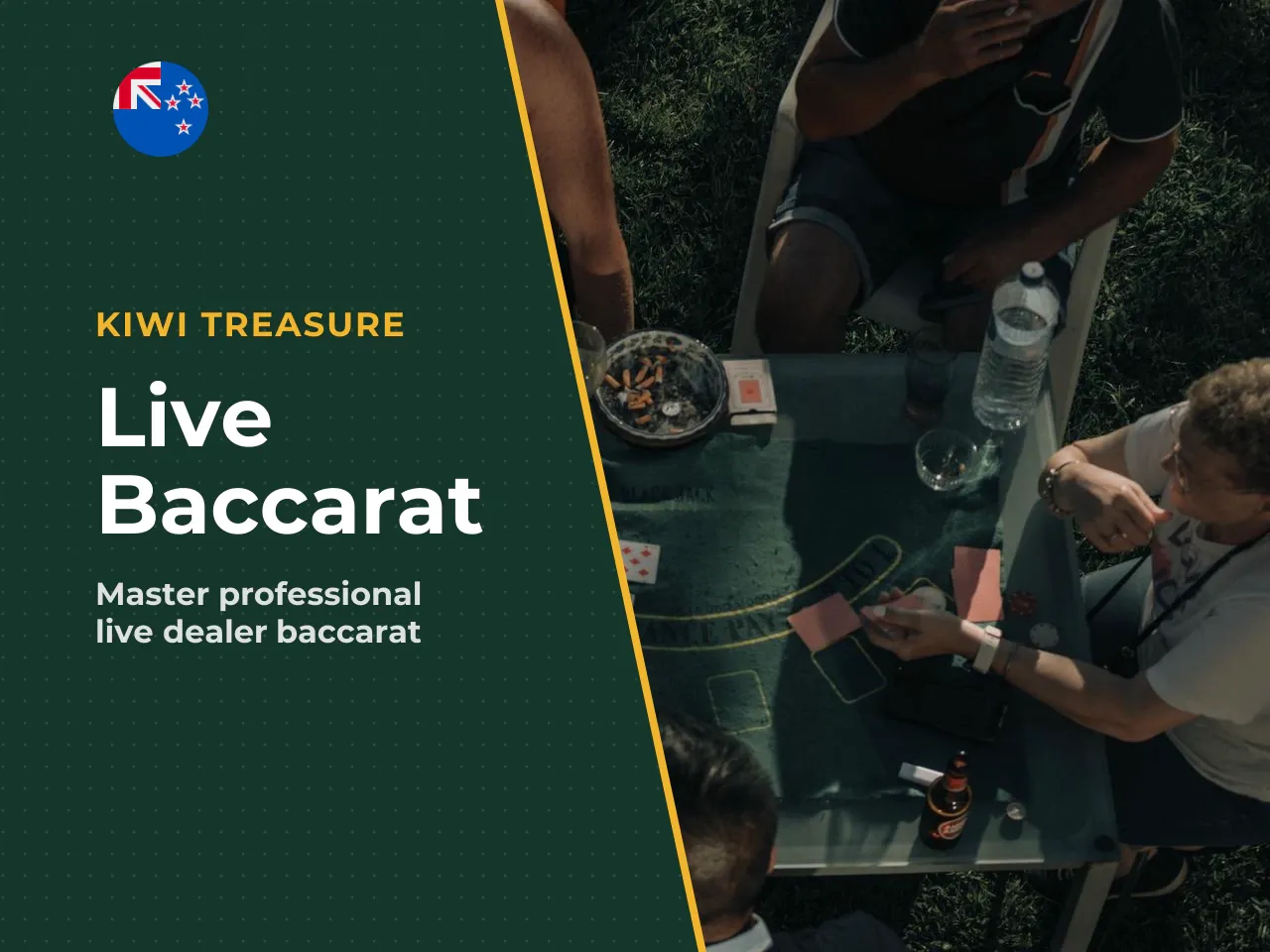 Live baccarat and live dealer baccarat