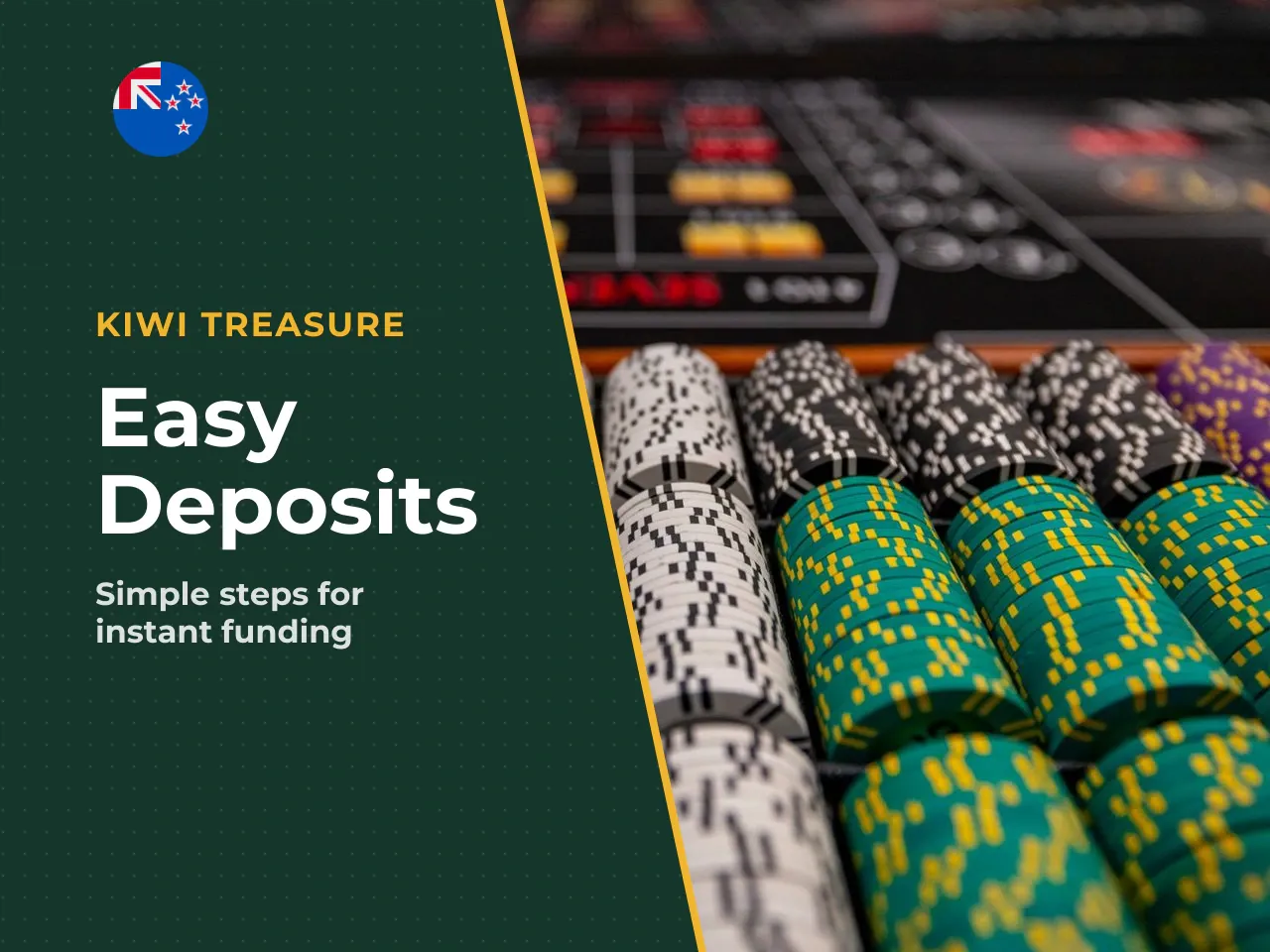 Making the first deposit and activating
