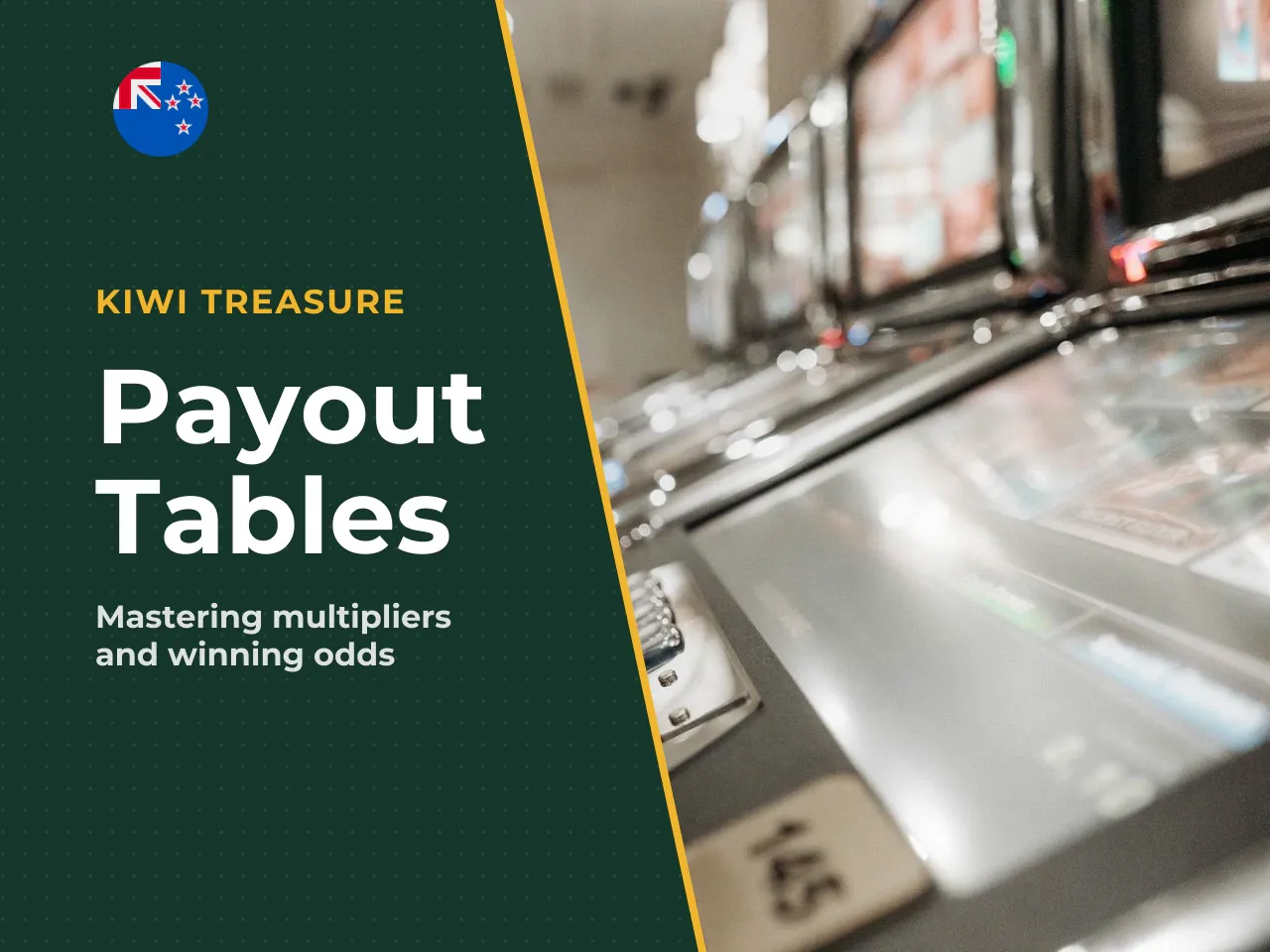 Reading Payout Tables and Multiplier Ranges