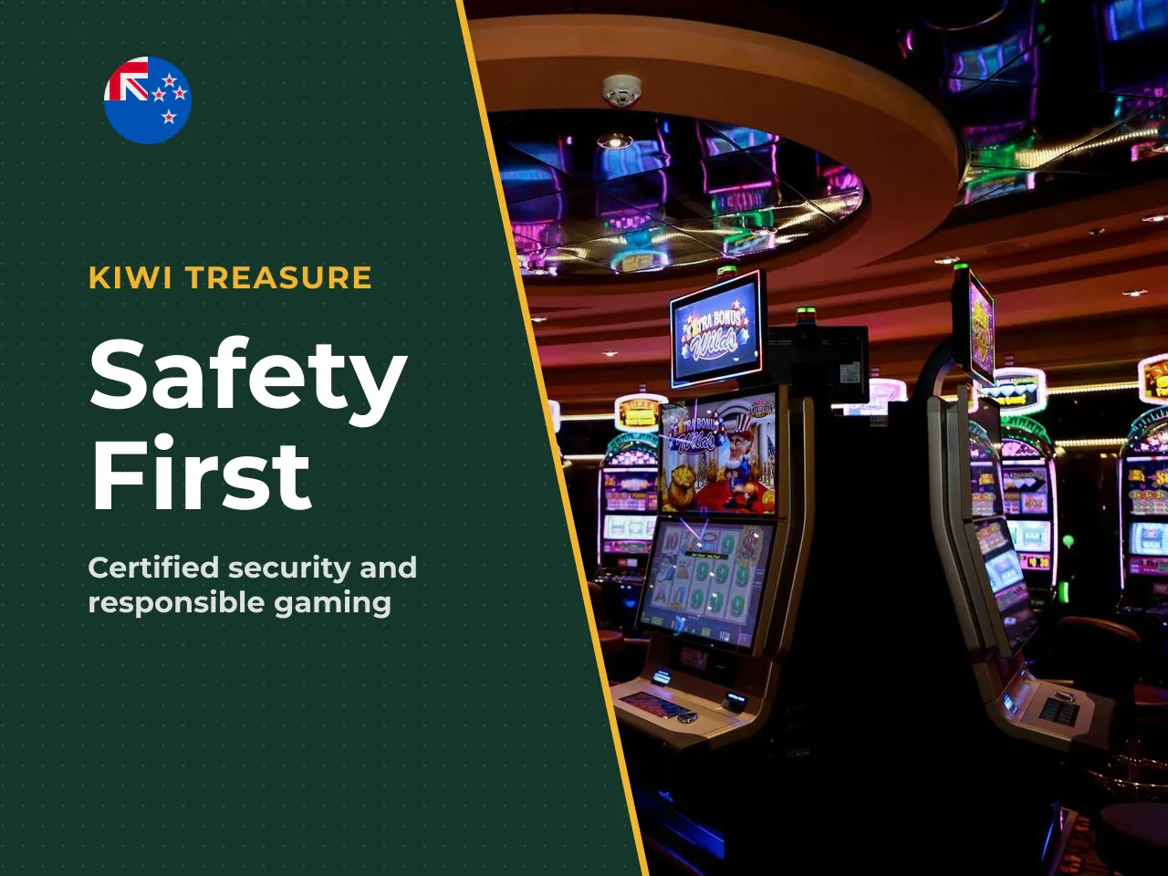 Safety, licensing and responsible gambling. Safety