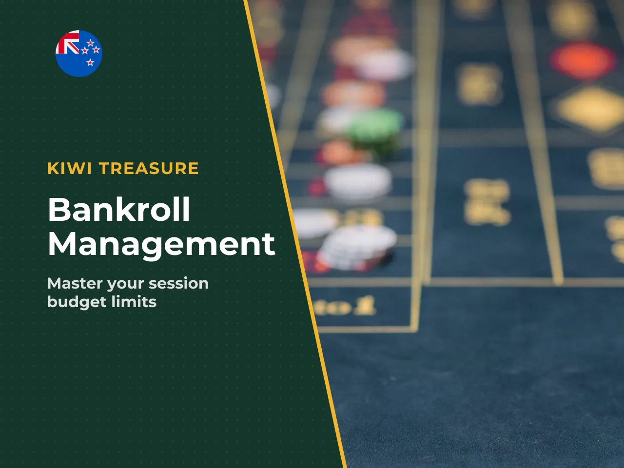 Bankroll and session control before you