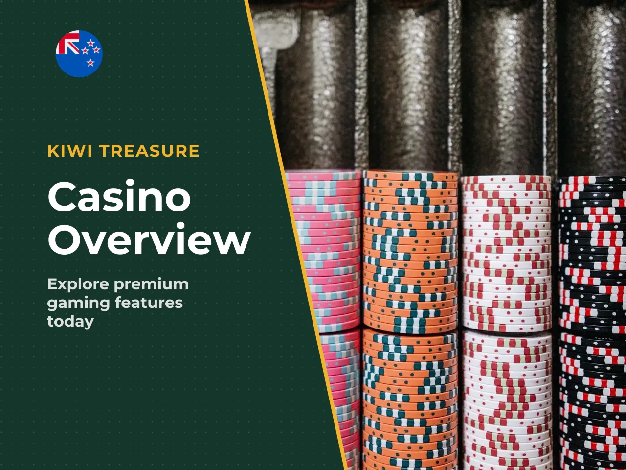 What Kiwi Treasure Casino offers to