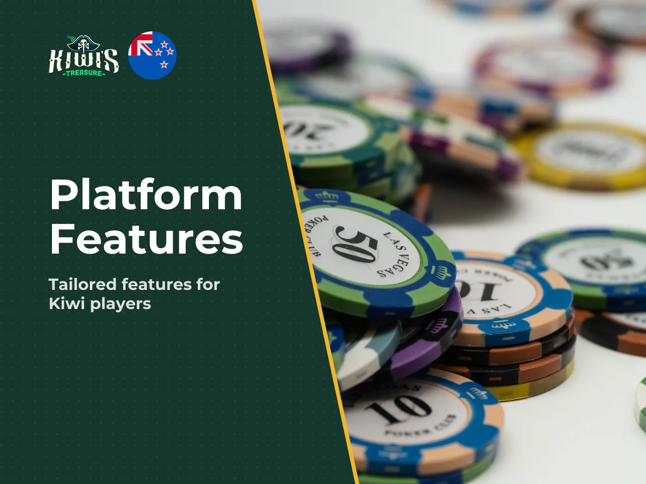 Kiwi Treasure NZ Key Features for